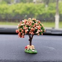 Samochód Mini Fałszywe Drzewo Dekoracja Deski Rozdzielczej Ozdoby