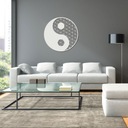 ИНЬ-ЯН Деревянное ажурное панно 80см