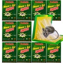 MYSZOŁAPKA LEP ŁAPKA PUŁAPKA NA MYSZY KLEJOWA 10X