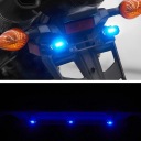 4 ШТУКИ ЛАМПОЧКА СТРОБОСКОП LED (СВІТЛОДІОД) 8 КОЛЬОРІВ УНІВЕРСАЛЬНЕ MOTOCYKL, ROWER, DRON  (18863542449) фото min 9