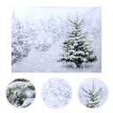 Осенний фон с рождественскими украшениями