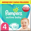 Подгузники Pampers Active Baby 4 180 шт 9-14 кг