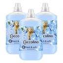 НАБОР 3X COCCOLINO FRESH & SOFT BLUE SPLASH СМЯГЧИТЕЛЬ ДЛЯ ТКАНИ, 1700 МЛ