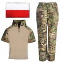 Vojenská taktická uniforma Dieťa Poľsko Vlajka Stav balenia originálne