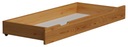 Сосновый деревянный ящик под кроватью, 150 см, Ольха