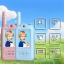 РАЦІЯ 2 ШТ. СИНІ РОЖЕВІ WALKIE TALKIE З ABS-ПЛАСТИКУ 650 МАГ замовити в Україні