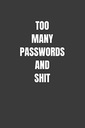 Пышные блокноты, Кейт, слишком много паролей и всякая ерунда: органайзер паролей и журнал