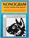 Книга-головоломка Nonogram для взрослых: средний размер для