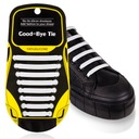 Плоские силиконовые шнурки без завязок, плоские шнурки для обуви.