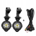 2X HALOGENS LED CREE BMW R1200GS F800GS K1600 E9 IP67  photo 5