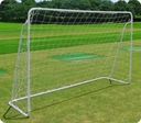 Большие металлические футбольные ворота для детей 240 х 150 см + сетка + анкеры