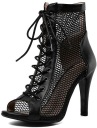 ALLADIES* AS5353 ВЫСОКИЕ БОТИНКИ С СЕТКОЙ 10 СМ