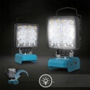 48W ФАРА РОБОЧА DO АКУМУЛЯТОРА BOSCH 18V ГАЛОГЕН ЛАМПОЧКА ЛІХТАРИК PRZENOSNA  (17431630786) фото min 7