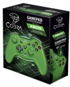 Контроллер COBRA QSP303 Зеленый ПК, PS3, Xbox One