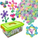 Конструкторы Снежинки на липучке 2500 шт.