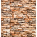 3D САМОКЛЕЯЩИЕСЯ СТЕНОВЫЕ ПАНЕЛИ КИРПИЧНЫЕ ОБОИ #4