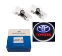 TOYOTA PRIUS CAMRY LC DIODO LUMINOSO LED PROYECTOR HOLOGRAM DE PUERTA 