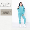 Dresy kompletne (produkt damski), zimowy, 8375-027 Rozmiar 3XL