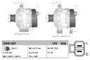 DENSO GENERADOR ISUZU D-MAX I D-MAX II 2.5D 3.0D 10.06- 