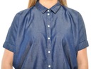 WRANGLER košeľa navy S/S RELAXED SHIRT_ S Dominujúca farba modrá