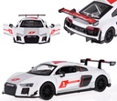 ŠPORTOVÉ AUTO AUDI R8 SVETLO ZVUK KOVOVÉ MODEL 1:32