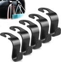 BRACKET ON HEAD REST ON ZAKUPY CAR AUTO SEAT HANGER TOW BAR HOOK 5 PCS. 