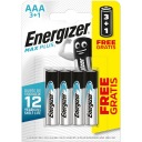 4 батарейки ENERGIZER Max Plus LR03 AAA R3 EP92 1,5 В