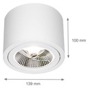 AR111 GU10 LED SuperLED потолочный светильник для поверхностного монтажа
