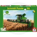 Пазл Schmidt John Deere зерноуборочный комбайн 100 деталей