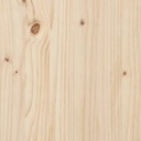 Nočný stolík, 79,5x38x65,5 cm, masívne borovicové drevo Šírka nábytku 1 cm