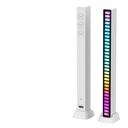 Светодиодная музыкальная лампа RGB, управление через приложение, синхронизация со звуковым компьютером