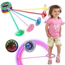 ХУЛА ХОП ДЛЯ ДЕТЕЙ НА НОГЕ СВЕТЯЩАЯСЯ СКАЛАВКА ШКИПЕР СВЕТОДИОДНАЯ ЦВЕТНАЯ ИГРУШКА