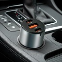 ХВІРТКА ЗАРЯДНИЙ ПРИСТРІЙ АВТОМОБІЛЬНА CC-40Q 12V - 24V USB QC3.0 / 2X USB-C PD 60W  (18508715233) фото min 10
