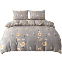 Постельное белье 140x200 Комплект постельного белья + наволочка дизайн T-1603