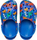 Detská obuv Šľapky Dreváky Crocs Baya Seasonal Pritned 209729 Clog 25-26 Dominujúca farba modrá