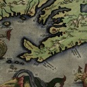 Карта ИСЛАНДИИ 30x40см 1592 г. М35