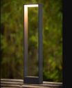 Светодиодный садовый светильник 10Вт на стойке Садовый столб 60 см ПРЕМИУМ
