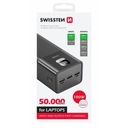 SWISSTEN Powerbank 50000 мАч 3x USB-A USB-C 100 Вт