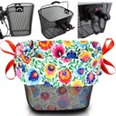 КОРЗИНА ДЛЯ ВЕЛОСИПЕДА МЕТАЛЛИЧЕСКАЯ КОРЗИНА ДЛЯ ВЕЛОСИПЕДА НАЖМИТЕ+ВСТАВЬТЕ