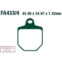 SABOTS DE FREIN DE FREIN EBC FA433/4 (KPL. SUR 1 TARCZE) photo 1 - milautoparts-fr.ukrlive.com