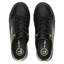 Женская кожаная обувь Черные спортивные кроссовки FILIPPO на шнуровке 40