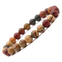 МУЖСКИЕ БУСЫ КАМЕНЬ ЯСПИС ПИКАССО БРАСЛЕТ