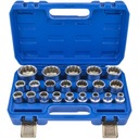 НАСАДКИ НА ШПЛИНЕ 12 НАБОР УГЛОВЫХ НАСАДОК 1/2 8-36 21EL