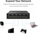 TP-Link Switch 5x 1GB Gigabit Ethernet Desktop Producent TP-LINK