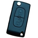 KEY REMOTE CONTROL CITROEN PEUGEOT 2002-2015 HU83 ID46 433MHZ ASK 2 BUTTONS 