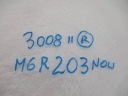 PEUGEOT 3008 II RIGHTS OVERLAY DECORATIVE GLASS FRONTAL NEW ORIGINAL  photo 8