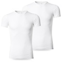 БЕЛЫЙ ХЛОПКОВЫЙ МУЖСКОЙ ЖИЛЕТ С КОРОТКИМ РУКАВОМ MORAJ R.L 2 ШТ.