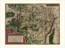 Карта ЛЮКСЕМБУРГ 30x40см 1592 г. М42