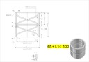 ВТУЛКА ИЗ ЗАКАЛЕННОЙ СТАЛИ 75X85X90 # BIELAK