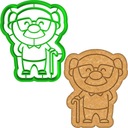 ФОРМА для пряников и формочек для ДЕДУШКИ И ДЕДУШКИ НА ДЕНЬ ДЕДУШКИ